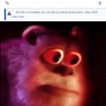 You can help by expanding it | image tagged in monster inc | made w/ Imgflip meme maker