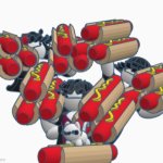 Ferrarai family 19 hotdogs