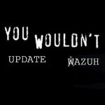 Seriously, you wouldn't | UPDATE; WAZUH | image tagged in you wouldn t x a y | made w/ Imgflip meme maker