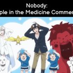 People in the Medicine Commercial:"We're gonna pretend we didn't hear the Side effects." | Nobody:
People in the Medicine Commercial: | image tagged in gifs,memes,funny,medicine,commercial | made w/ Imgflip video-to-gif maker