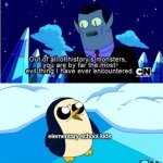 Adventure Time Gunter Hunson Abadeer Most Evil | elementary school kids | image tagged in adventure time gunter hunson abadeer most evil | made w/ Imgflip meme maker