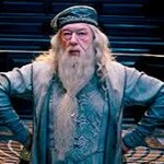 DumbleDore shrug GIF Template