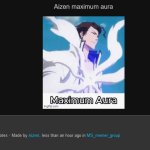 aizen is underage template