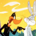 DAFFY BUGS BUNNY IN YOUR FACE LOVE EV