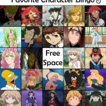 character bingo 3 meme