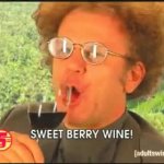 Wine sweet berry GIF Template