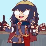 Lucina drunk