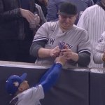 Yankee fan grab