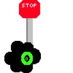 Alien Rolly says STOP (MEME)