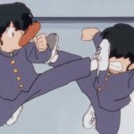 Ranma 1/2 Kick template