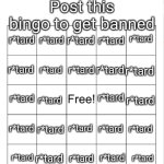 Getting banned bingo