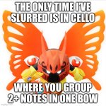 slurs in cello