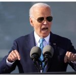 Angry Biden on Mic meme