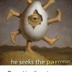 He seeks the Parmesan | image tagged in he seeks the parmesan | made w/ Imgflip meme maker