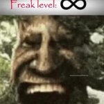 freak level wise mystical tree GIF Template