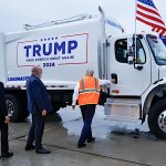 TRUMP GARBAGE TRUCK 01 template