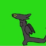 Toothless (wings edition) GIF Template