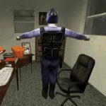 barney from black mesa GIF Template