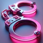 Pink handcuffs