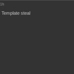 Template steal ☠ meme