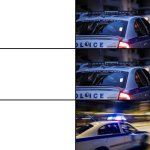 Police Car Meme (Greek Version) meme