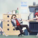 Rias and Asia Tug of War