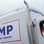 Trump garbage truck