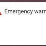 Emergency Warning template