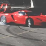 The burnout Ferrari Enzo GIF Template