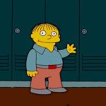 Ralph Wiggum waving template template