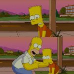 Homer and Bart worst day so far