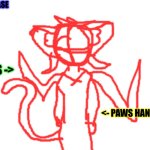 COMMENT BELIW AND SHARE BASE | FURRY BASE; WINGS ->; <- PAWS HANDS | image tagged in base | made w/ Imgflip meme maker