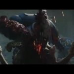 Titus saws a tyrranid GIF Template