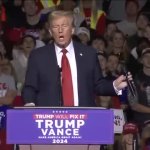 Donald Trump stroking and blowjob microphone GIF Template