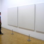 Man Staring at Blank Canvas