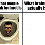 What people think brainrot is vs what brainrot actually is