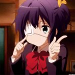 Rikka finger spin GIF Template