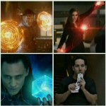 Dr Strange, Scarlet witch, Loki, Ant man