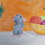 Remy the Rat drawing! From Ratatouille! meme