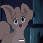 ..... | ..... | image tagged in lady and the tramp 2 angel,disney,dogs | made w/ Imgflip meme maker