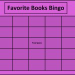 favorite books bingo