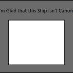 i'm glad that this ship is not canon