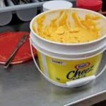 bucket of cheese