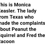 Peanut the Squirrel and Fred the Raccoon RIP