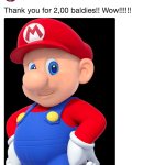 Bald mario