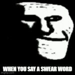 im innocent | WHEN YOU SAY A SWEAR WORD | image tagged in gifs,ice cream,memes | made w/ Imgflip video-to-gif maker