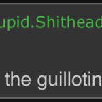 Mods, send him to the guillotine meme