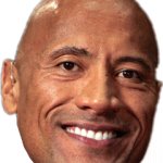 Dwayne Johnson head