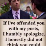 apologize
