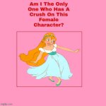 iam i the only one who has a crush on thumblina | image tagged in am i the only one who has a crush on this female character,cartoons,thumbs up,movies,90s,princess | made w/ Imgflip meme maker